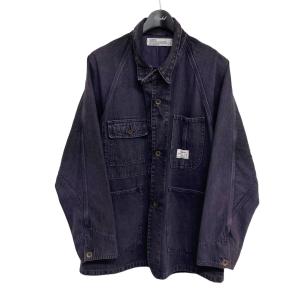 【値下げ】DAIRIKU 2020SS 「WASH N’WEAR Cover All」 デニムジャケット パープル サイズ：Ｌ (名古屋栄店)｜kindal