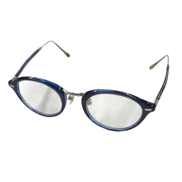 オリバーピープルズ OLIVER PEOPLES 「STINSON」 ボストン型眼鏡 ネイビー　レン...
