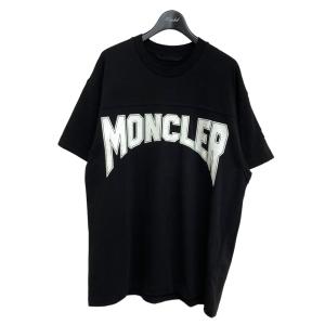 モンクレール MONCLER 「SS TSHIRT」 ロゴプリントカットソー I10918C00011 ブラック サイズ：M