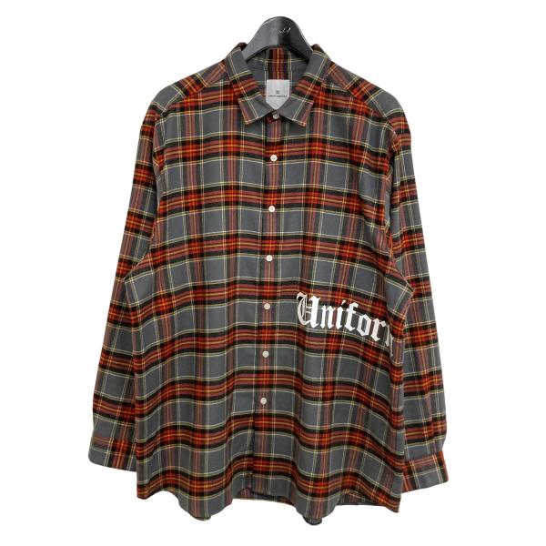 ユニフォームエクスペリメント UNIFORM　EXPERIMENT 2023AW「FLANNEL C...