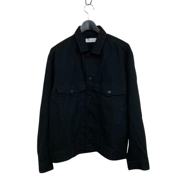 【値下げ】PERS PROJECTS HREINN BLOUSON シャツジャケット ブラック サイ...