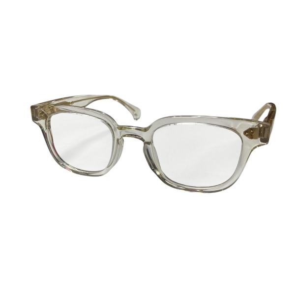 【値下げ】WUJIC JO Antwerp series クリアフレーム眼鏡 A331 クリア　レン...