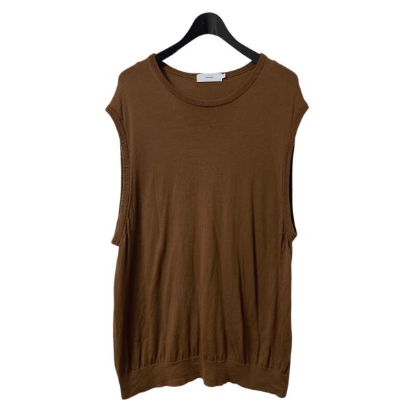 【値下げ】Graphpaper 21AW High Gauge Knit Vest ニットベスト G...