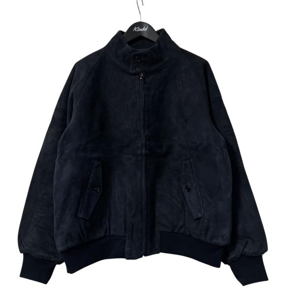 アプレッセ A．PRESSE 25SS Suede leather Harrington Jacke...