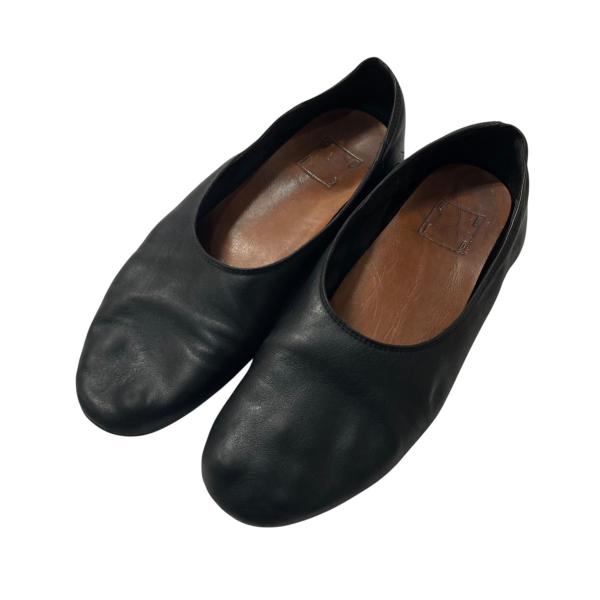 【値下げ】GUIDI Slipper slip on スリッポン ブラック サイズ：記載なし (名古...