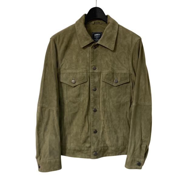 【値下げ】EMMETI×TOMORROW LAND PILGRIM ラムスエード トラッカージャケッ...