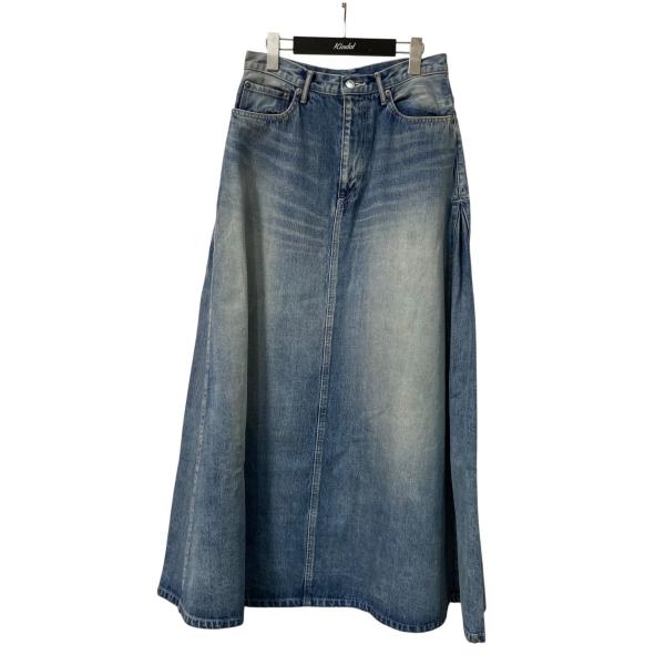 グラフペーパー Graphpaper 24SS Selvage Denim Skirt-LIGHT ...