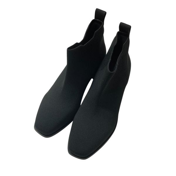 【値下げ】VIVAIA Ryan Slip-on ショートブーツ ブラック サイズ：35.5 (名古...