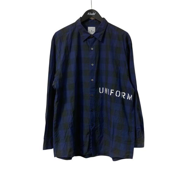 ユニフォームエクスペリメント uniform experiment 23SS BAGGY SHIRT...