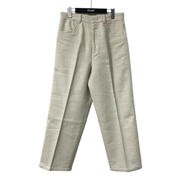ジルサンダー JIL SANDER ウールリネンパンツ JSMR312153MR21030002 ア...