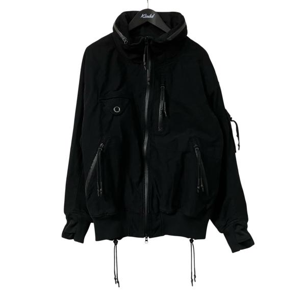 【値下げ】ripvanwinkle 25AW bomber jacket ボンバージャケット ブラッ...