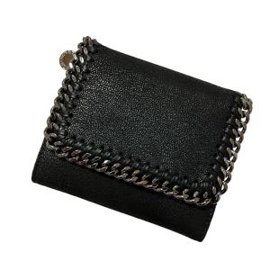 ステラマッカートニー STELLA McCARTNEY 三つ折り財布 ブラック サイズ：-