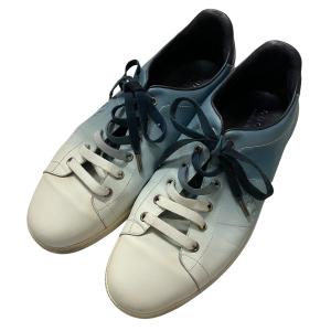 グッチ GUCCI ローカットスニーカー 270691 ホワイト×ブルー サイズ：9
