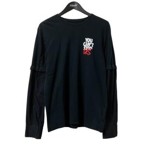 ナイキ×サカイ NIKE×sacai ドッキングシャツ 20-0164S ブラック サイズ：2