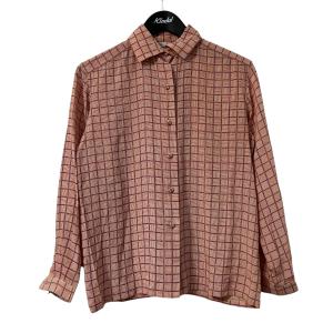 クリスチャンディオール Christian Dior シルクシャツ ピンク サイズ：M