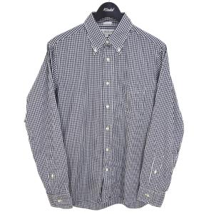 INDIVIDUALIZED SHIRTS ギンガムチェック ボタンダウン シャツ ブルー サイズ：15 1／2-33 (新潟紫竹山店) 220624｜kindal