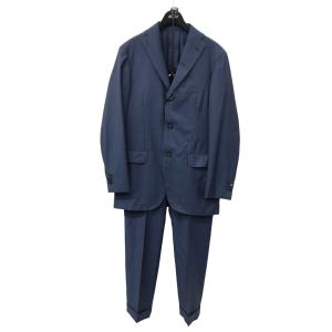 【値下げ】Ring Jacket ストライプセットアップスーツ RT022S62D ブルー×ネイビー サイズ：46 (EC)｜kindal