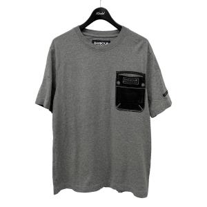【値下げ】Barbour×Engineered Garments ポケットロゴプリントTシャツ 2102270 グレー サイズ：M (EC)｜kindal
