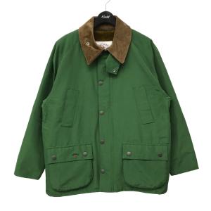 【値下げ】Barbour×Noah 60／40 BEDALE CASUAL ZIP IN LINER グリーン サイズ：M (フレスポ東大阪店)｜kindal