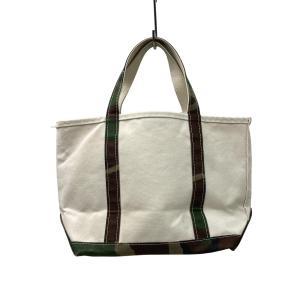 エルエルビーン L．L．Bean BOAT AND TOTE トートバッグ キナリ×カモフラ