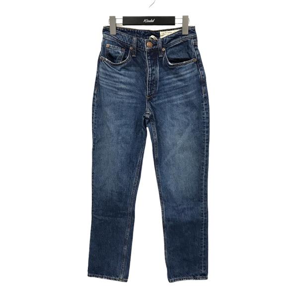 【値下げ】rag＆bone ハイライズアンクルシガレットデニム デニムパンツ W2-W04019 イ...