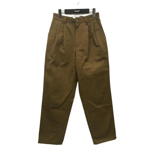 【値下げ】DESCENDANT DC-3 COTTON TWILL TROUSERS タックパンツ ...
