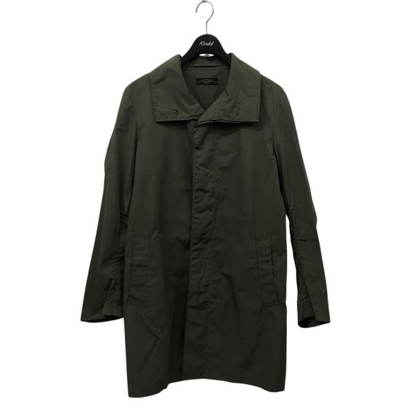 【値下げ】COLINA スタンドカラーステンカラーコート 131CT01 オリーブ サイズ：2 (フ...