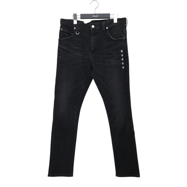 【値下げ】uniform experiment デニムパンツ ブラック サイズ：3 (フレスポ東大阪...