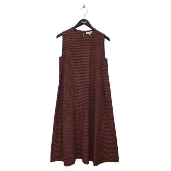スティーヴンアラン STEVEN ALAN GRAPH CHECK TENT DRESS ノースリー...