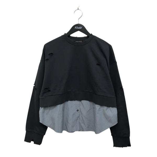 メゾンスペシャル MAISON SPECIAL Shirt Layered Crush Proces...