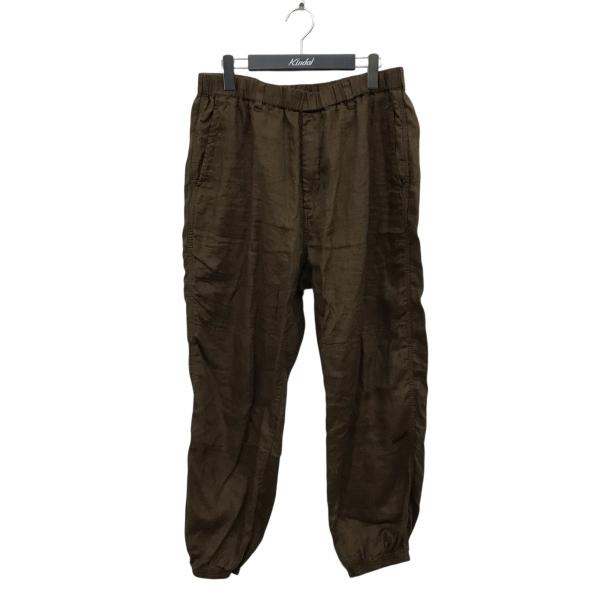 カウラム CAHLUMN 25SS Belgium Linen Gym Tapered Pant 1...