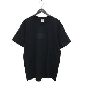 【値下げ】Supreme 23SS Tonal Box Logo Tee Tシャツ ブラック サイズ：L (フレスポ東大阪店)
