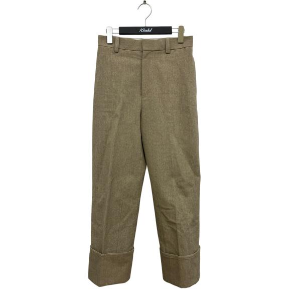 ブラミンク BLAMINK コットンメランジ ターンアップ ヘム パンツ 7914-299-0355...