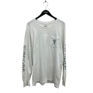 【値下げ】Supreme×south2 west8 21SS L S Pocket Tee 長袖Tシャツ ホワイト サイズ：L (フレスポ東大阪店)