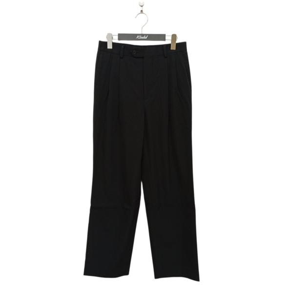 オーラリー AURALEE IGHT WOOL MAX GABARDINE TWO-TUCK SLA...