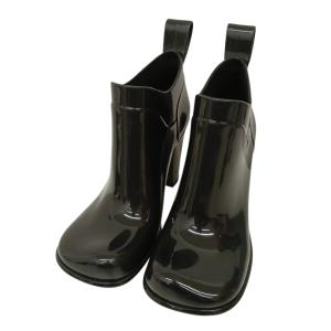 BOTTEGA VENETA Shine rubber ankle boots ブーツ ブラック サイズ：35 (フレスポ東大阪店)