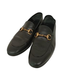 グッチ GUCCI ホースビットローファー 407314 ブラック サイズ：5 1/2