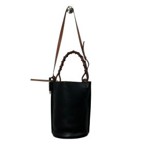 ロエベ LOEWE ゲートバケットバッグ 2WAYショルダーバッグ ブラック