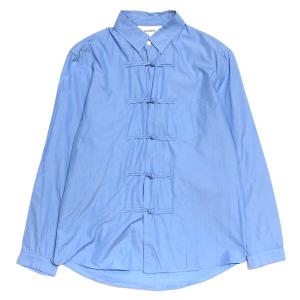 DIGAWEL チャイナボタンシャツ ブルー サイズ：0 (神戸三宮センター街店) 220213｜kindal
