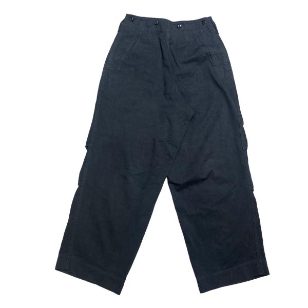 【値下げ】TUKI BAGGY TROUSERS REVERSE SOLID TWILL G／D パ...