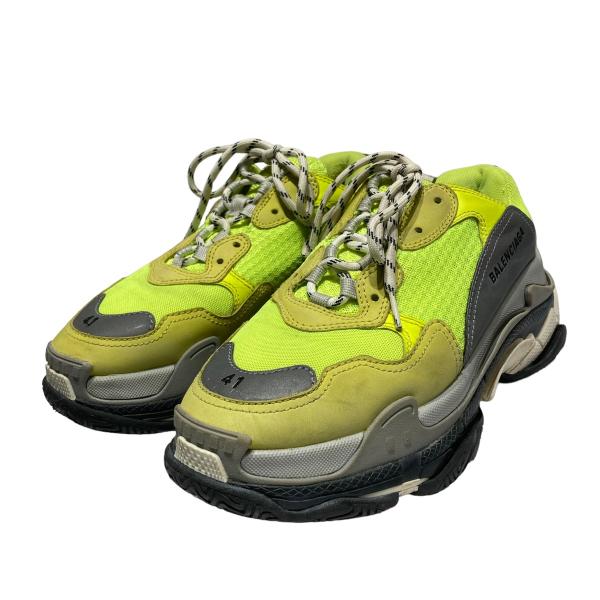 【値下げ】BALENCIAGA TRIPLE S トリプルS 512175 イエロー サイズ：27c...