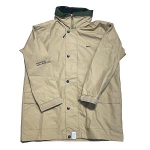 【値下げ】DESCENDANT Rudder 3Layer Jacket ベージュ×オリーブ サイズ：3 (神戸元町店)｜kindal