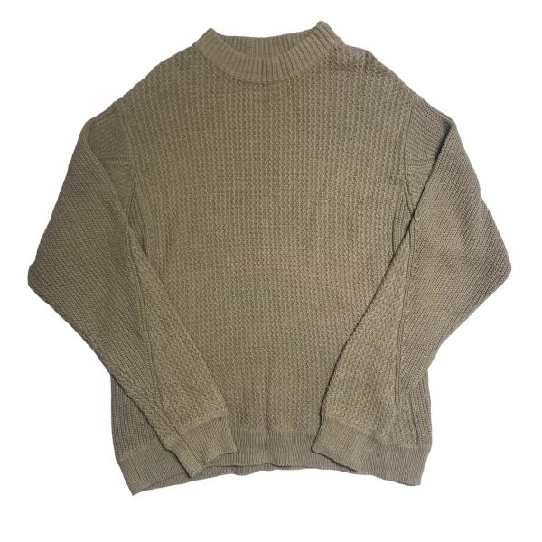 アンユーズド UNUSED crew neck knit クルーネックニット／US1804 ベージュ...