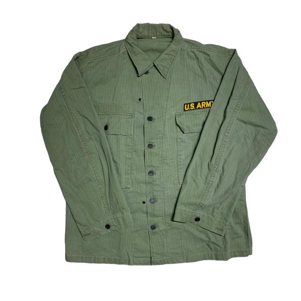 ユーエスアーミー US ARMY M-43 HBT Jacket 13スター月桂樹ボタン オリーブ ...