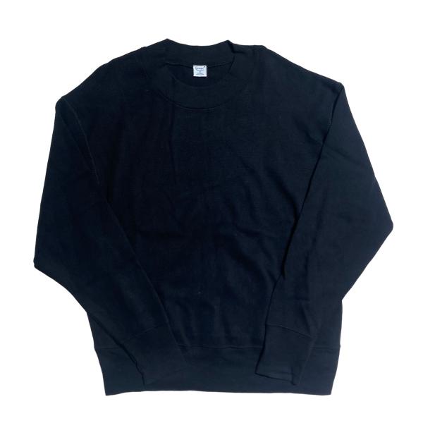 ジチピ Gicipi CREW NECK L／S KNIT クルーネックスウェット ブラック サイズ...