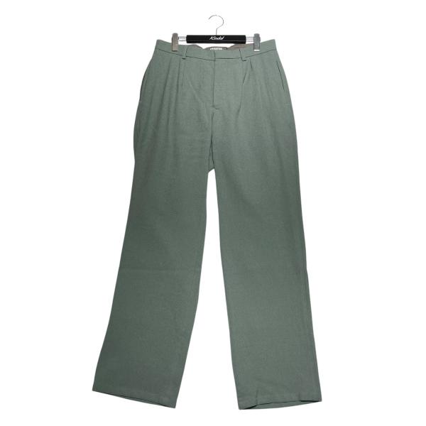 【値下げ】RAKINES 21FW Rigid washer tropical ワイドパンツ 06S...