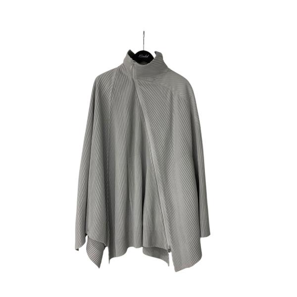 【値下げ】HOMME PLISSE ISSEY MIYAKE プリーツコート HP33JL380 グ...