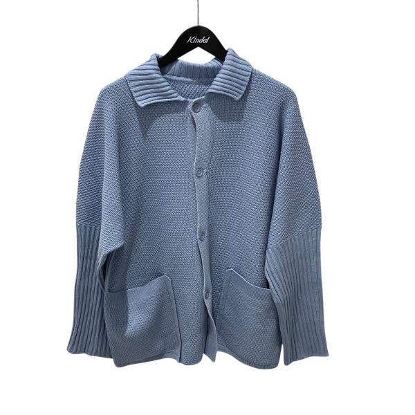 【値下げ】HOMME PLISSE ISSEY MIYAKE RUSTIC KNIT ニットカーディ...