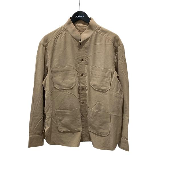 【値下げ】O DEM AVINO コーデュロイシャツ ブラウン サイズ：48 (神戸店)