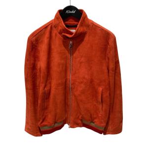 【値下げ】Paul Smith 25AW カラースウェード ハリントンジャケット PF-99242 レッド サイズ：M (神戸店)